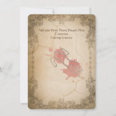 Mord Mystery fordert Vintage Vorlage (Rückseite)