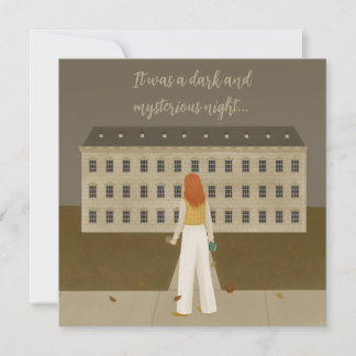 Mord Mystery Themed Party Einladung