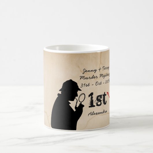 Mord Mystery WINNERS Prize Personalized Mug 2 Kaffeetasse (Mittel)