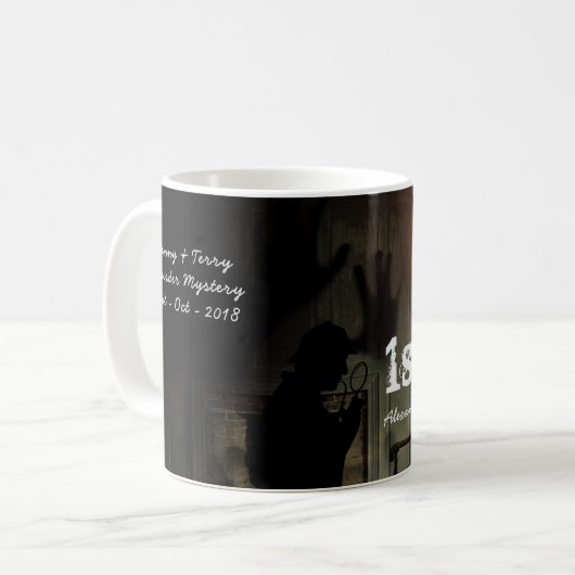 Mord Mystery WINNERS Prize Personalized Mug Kaffeetasse (Vorderseite Links)