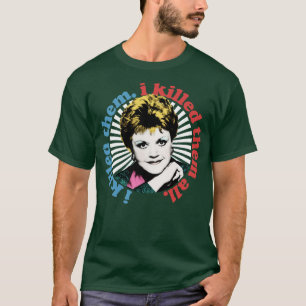 Mord Sie schrieb 80er Retro TV Design 2 T-Shirt