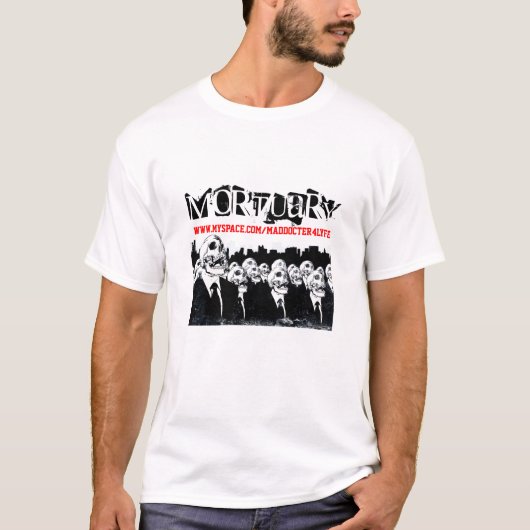 MORD, TÖTUNG, TOD, TOTEN (MAKABERER) T - SHIRT (Vorderseite)