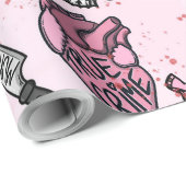 Mord und Spooky Geschenkpapier (Rolleneckpunkt)