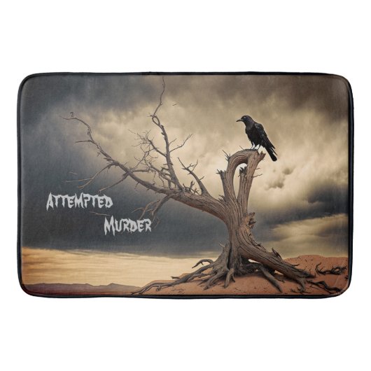 Mord versucht badematte (Vorderseite)