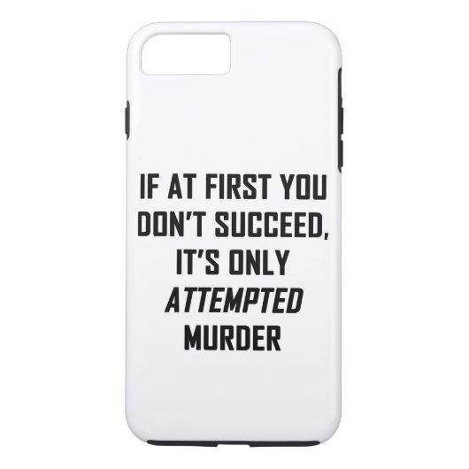 Mord versucht Case-Mate iPhone hülle (Rückseite)