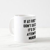 Mord versucht kaffeetasse (Vorderseite Links)