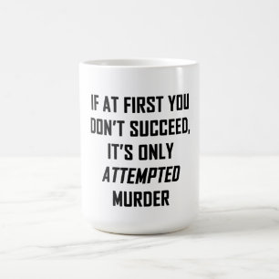 Mord versucht kaffeetasse