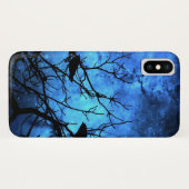 Mord versucht: Krähen, blaue Himmel Case-Mate iPhone Hülle (Rückseite (Horizontal))