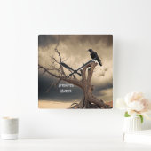 Mord versucht quadratische wanduhr (Zuhause)