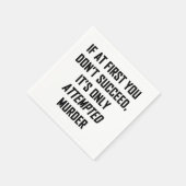 Mord versucht serviette (Ecke)