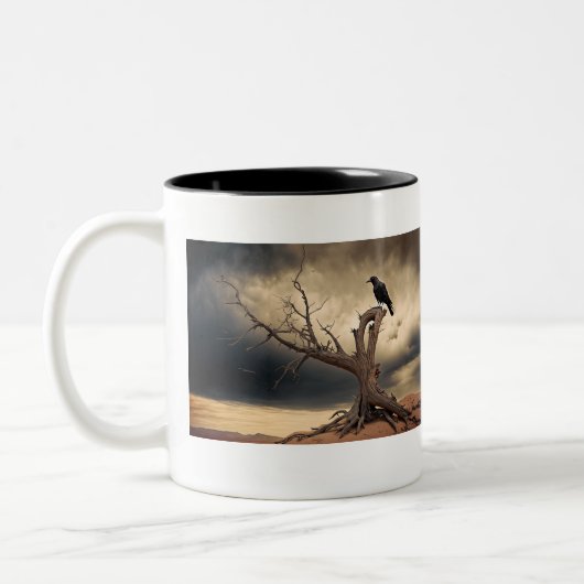 Mord versucht zweifarbige tasse (Links)