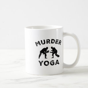 Mord-Yoga Lustiges Jiu-Jitsu Innere Ruhe Bjj Humor Kaffeetasse