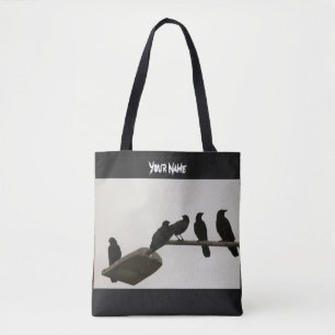Morde an der Straßenbeleuchtung T - Shirt Tote Tag Tasche