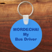 MORDECHAI Mein Busfahrer ... Schlüsselanhänger (Vorderseite)