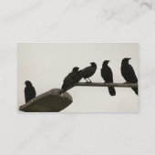 Morden an der Straßenbeleuchtung Visitenkarte (Rückseite)