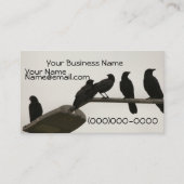 Morden an der Straßenbeleuchtung Visitenkarte (Vorderseite)