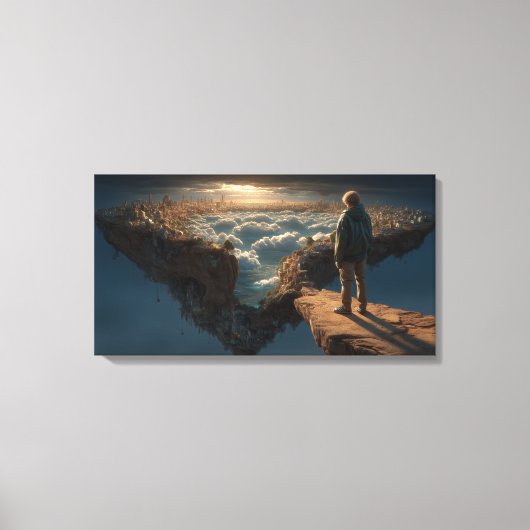 Morden Edge Walker Leinwanddruck (Vorderseite)