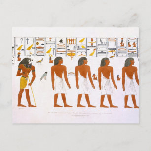 Mörder aus den Gräbern der Könige bei den Beben, S Postkarte
