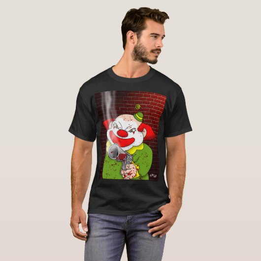 Mörder-Clown-T - Shirt (Vorne ganz)