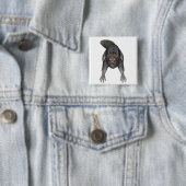 Mörder-Eichhörnchen-Knopf Button (Beispiel)