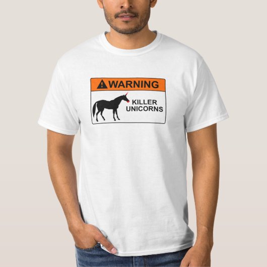 Mörder-Einhörner T-Shirt (Vorderseite)