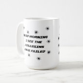 Mörder haben versagt kaffeetasse (Vorderseite Links)