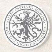 Mörder-Instinkt-Sandstein-Untersetzer Sandstein Untersetzer (Vorne)