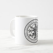 Mörder-Instinkt-Tasse Kaffeetasse (Vorderseite Links)