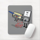 Mörder IPod Clipart (Retro Diskette-Kassette) Mousepad (Mit Mouse)
