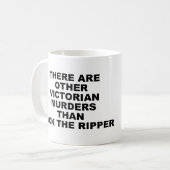 Mörder-Mug aus viktorianischer Zeit Kaffeetasse (Vorderseite Links)
