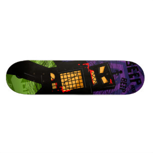 Mörder-Roboter Skateboard