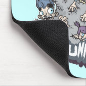 Mörder-Staub-Häschen Mousepad (Ecke)