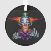 Mörder-Übel-Clown Ornament (Rückseite)