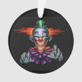 Mörder-Übel-Clown Ornament (Vorderseite)