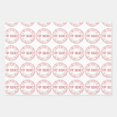 Mörderische Geheimkriminalität Fan kaltes Fallblut Geschenkpapier Set (Vorderseite 3)