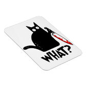 Mörderische Katze mit Messer Magnet (Rechte Seite)