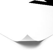 Mörderische Katze mit Messer Poster (Ecke)