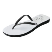 Mörderische Mysterien und Merlot-Flipflops Badesandalen (Schrägansicht)