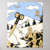 mörderische Schere Poster (Vorne)