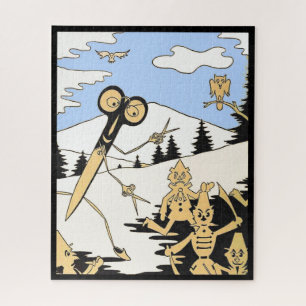 mörderische Schere Puzzle