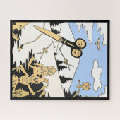 mörderische Schere Puzzle (Horizontal)