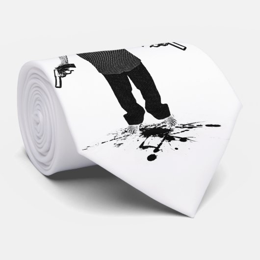 Mörderpanda Krawatte (Gerollt)