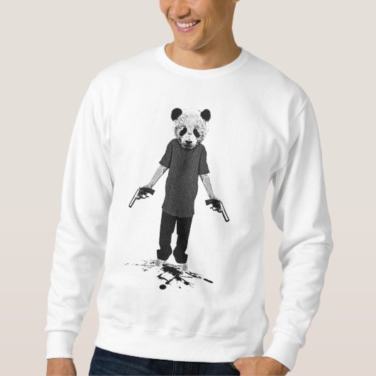 Mörderpanda Sweatshirt (Vorderseite)