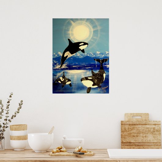 Mörderwal Poster (Küche)