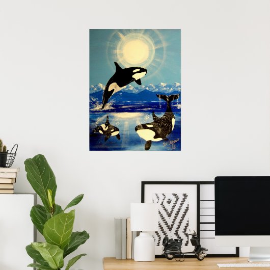 Mörderwal Poster (Heimbüro)