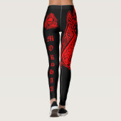 Mordhau Historischer Rücktext Leggings (Rückseite)