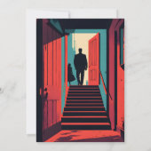 Mordmysterium für Whirlpool-Detektiv Dinner Party Einladung (Rückseite)