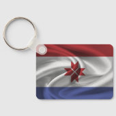 Mordovia Flag Schlüsselanhänger (Rückseite)