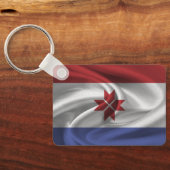Mordovia Flag Schlüsselanhänger (Rückseite)