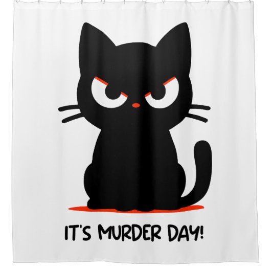 Mordtag Duschvorhang (Vorderseite)